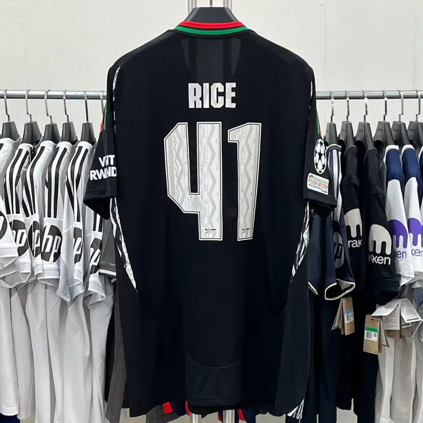 [BUNJANG] Arsenal 24/25 Away Declan Rice #41 Jersey / 24/25 아스날 어웨이 NO 41 데클란 라이스 유니폼