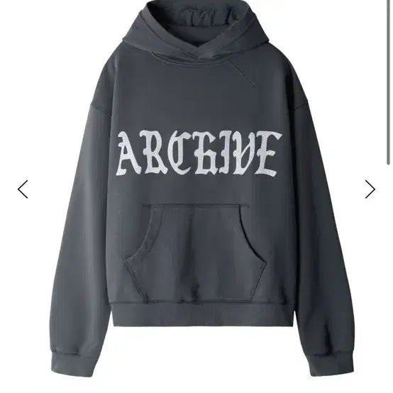 [BUNJANG] ETCE ARCHIVE V RIP Hoodie - Size M / ETCE ARCHIVE V RIP 후드티 M