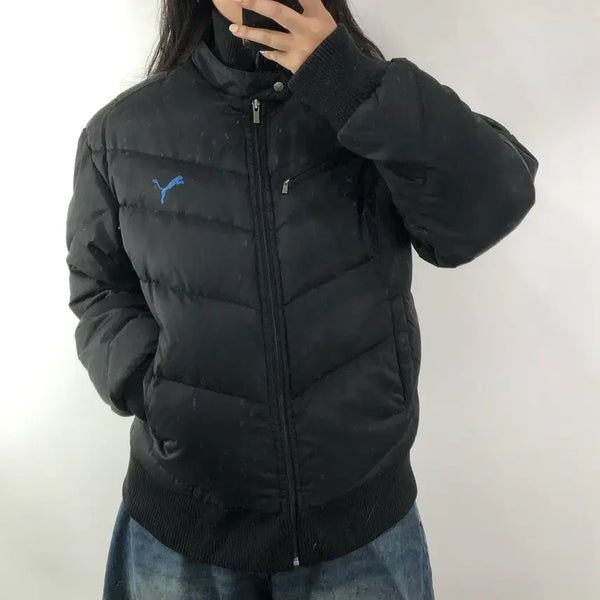 [BUNJANG] Puma Black Padded Jacket XL / 푸마 블랙 패딩 XL