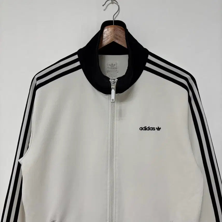 [BUNJANG] Adidas Beckenbauer Track Jacket White Black / 아디다스 흰검 베켄바우어 져지