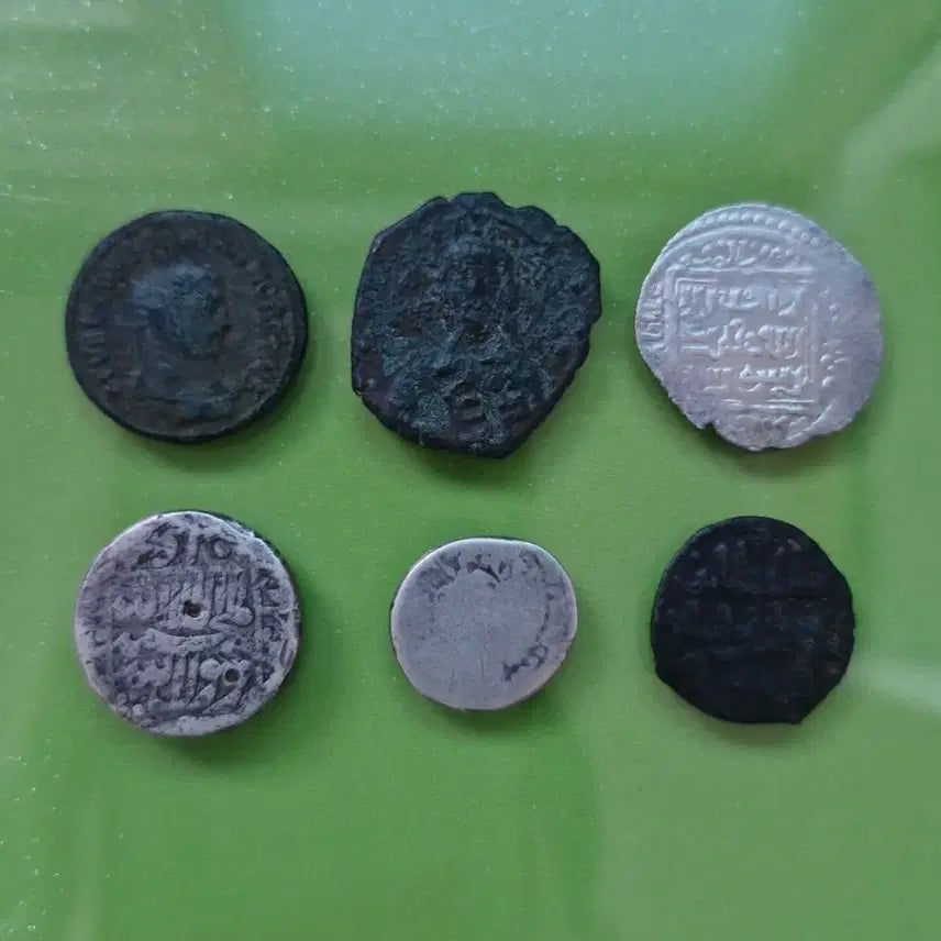 [BUNJANG] Ancient and Medieval Silver Coins - 6 Pieces / 고대, 중세 은화 동화 6점