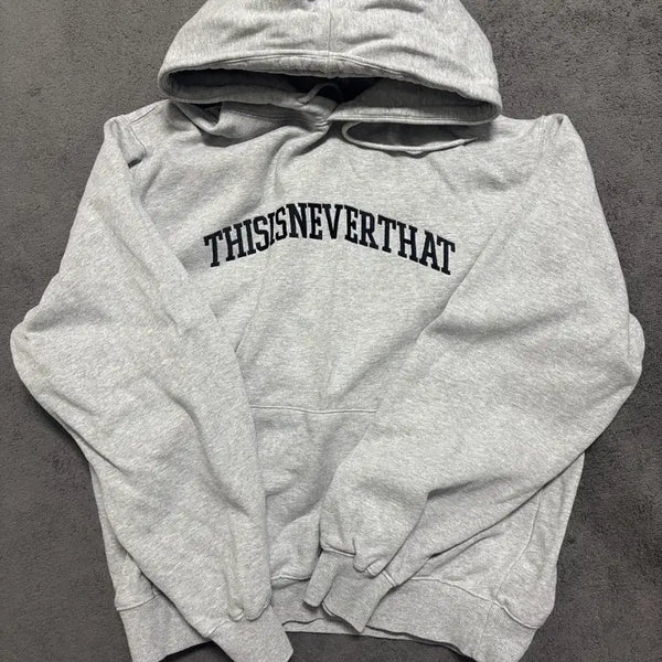 [BUNJANG] thisisneverthat Hoodie Grey L / 디스이즈네버댓 후드티 그레이 L
