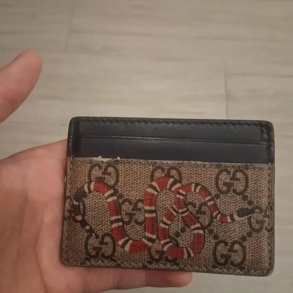 [BUNJANG] Gucci Snake Cardholder / 구찌 스네이크 카드지갑 거의 새상품