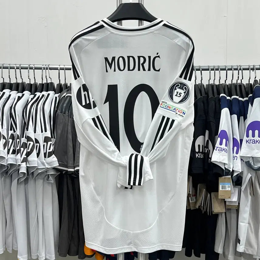 [BUNJANG] Real Madrid 24/25 Home Modric #10 Jersey / 24/25 레알 마드리드 홈 NO.10 모드리치 유니폼