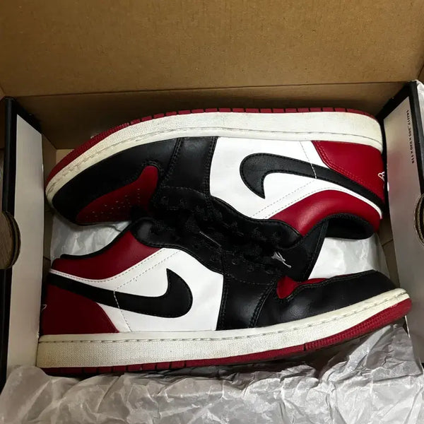 [BUNJANG] Jordan 1 Bred Toe Low / (285) 조던 1 브레드토 로우