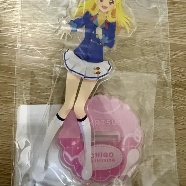 [BUNJANG] Aikatsu! Ichigo & Ringo Acrylic Stand / 아이카츠 아이엠스타 이치고 라임 아크릴 스탠드