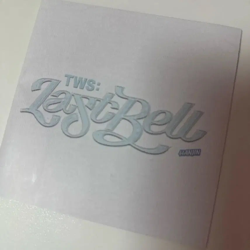 [BUNJANG] TWS Last Bell Jin Version Photocard / 투어스 라스트벨 한진 ver.