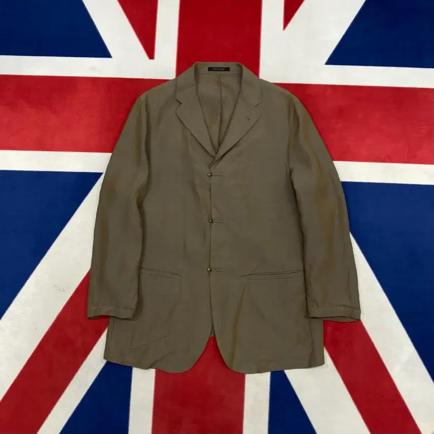 [BUNJANG] Giorgio Armani Linen Blazer Size 50 / 아르마니 린넨 블레이저 50