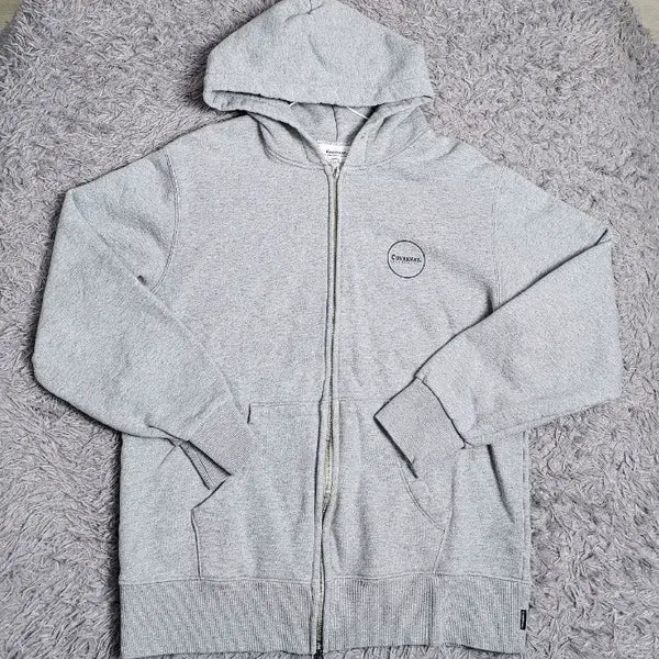 [BUNJANG] Covernat Grey Hooded Zip-Up M / (X2)커버낫 후드 집업 그레이 M
