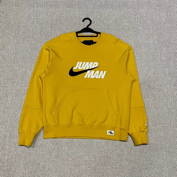 [BUNJANG] Nike Jordan Jumpman Crewneck Sweatshirt L / L 나이키 조던 점프맨 라운드 맨투맨 N.5362