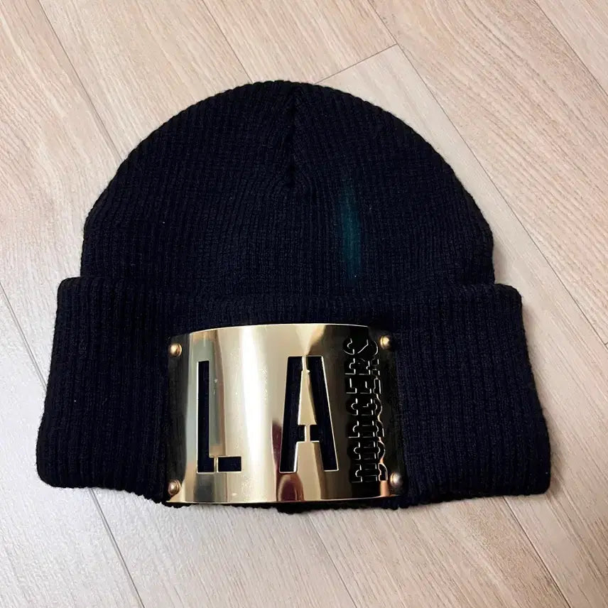 [BUNJANG] LA Dodgers Black Beanie / LA Dodgers 비니 블랙