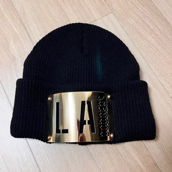 [BUNJANG] LA Dodgers Black Beanie / LA Dodgers 비니 블랙