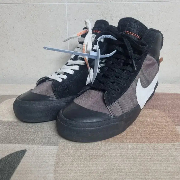 [BUNJANG] Nike x Off-White Blazer Mid Grim Reaper US 8.5 / 나이키 x 오프화이트 블레이저 미드 그림리퍼' 265mm