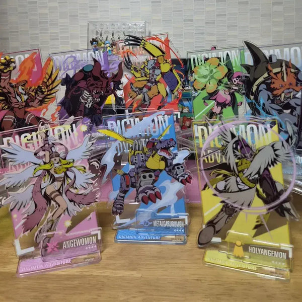[BUNJANG] Digimon Final Evolution Acrylic Stand Set / 디지몬 아크릴 스탠드 8종 일괄