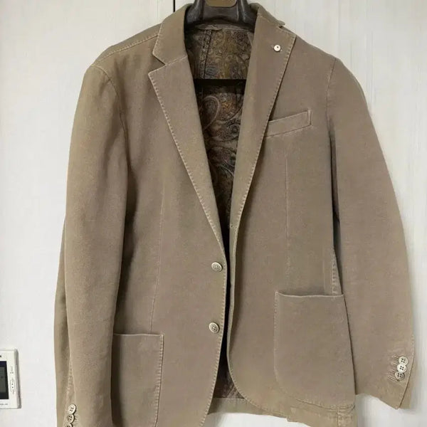 [BUNJANG] LBM Wool Blend Cotton Jacket Khaki 50R / 루비암 드레스테리어자켓 50R