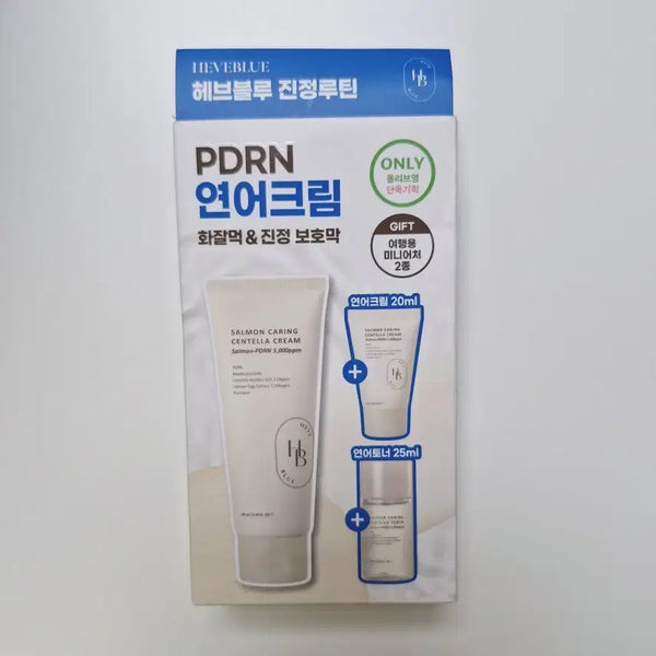 [BUNJANG] Hevblue PDRN Salmon Cream 2 Types Special Set / 헤브블루 PDRN 연어크림 2종 기획세트