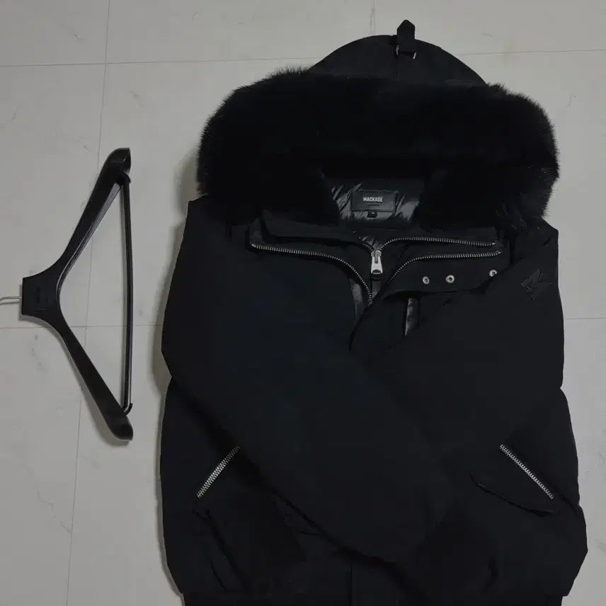 [BUNJANG] Mackage Dixon Black Fur Parka / 맥케이지 딕슨 블랙퍼