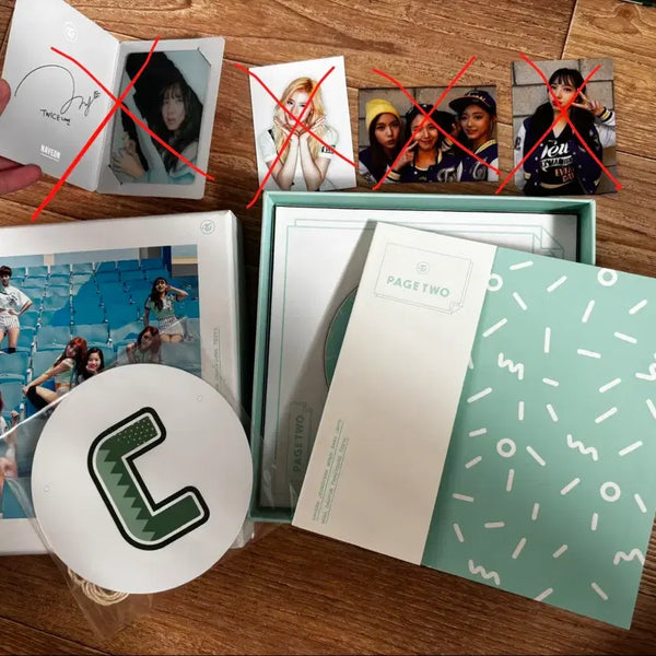 [BUNJANG] Twice Page Two Album + Poster / 트와이스 PAGE TWO 앨범 + 포스터