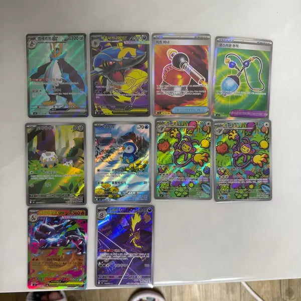 [BUNJANG] Pokemon Cards SR, AR Bundle Set / 포켓몬카드 sr,ar 일괄