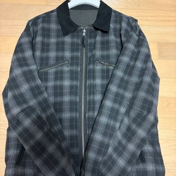 [BUNJANG] Polierter Lami Check Blouson (First Edition) / [2] 폴리테루 라미 체크 블루종 초판