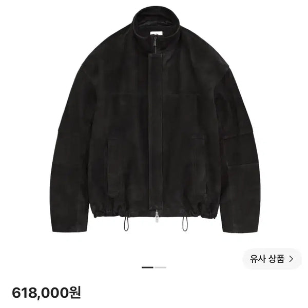 [BUNJANG] Politeru Suede Parka Charcoal / (2) 폴리테루 스웨이드 파카 차콜
