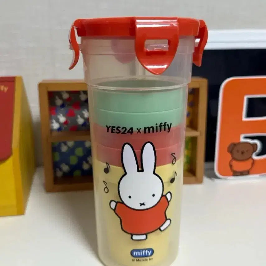 [BUNJANG] Miffy 2018 Vintage Cup Set New / 고전 2018년도 미피 컵 세트 새상품
