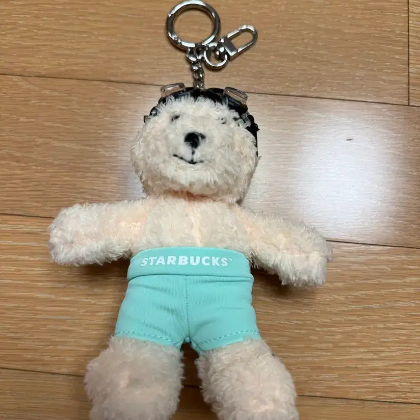 [BUNJANG] Starbucks Bearista Swimmer Keyring / 스타벅스 베어리스타 수영 키링