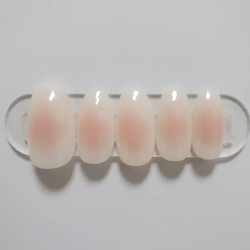 [BUNJANG] Handmade Subtle Pearl Nail Tips / 치크 은은펄 네일팁