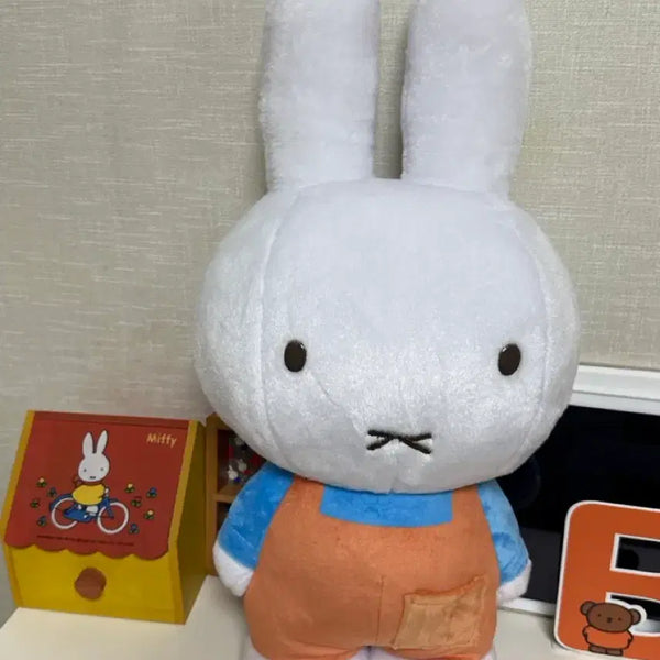 [BUNJANG] Miffy Orange Overalls Prize A New / 미피 오렌지 멜빵 타이토쿠지 A상 새상품