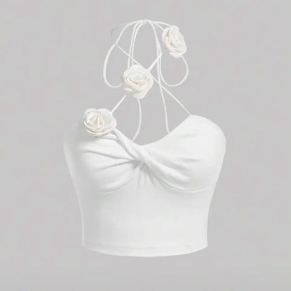 [BUNJANG] Shein Rose Tower Top / 판매완료