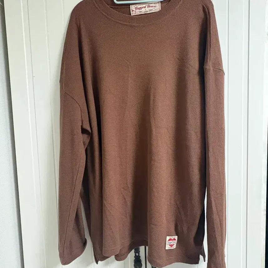 [BUNJANG] Rugged House Waffle Long Sleeve / [L] 러기드하우스 와플 롱슬리브