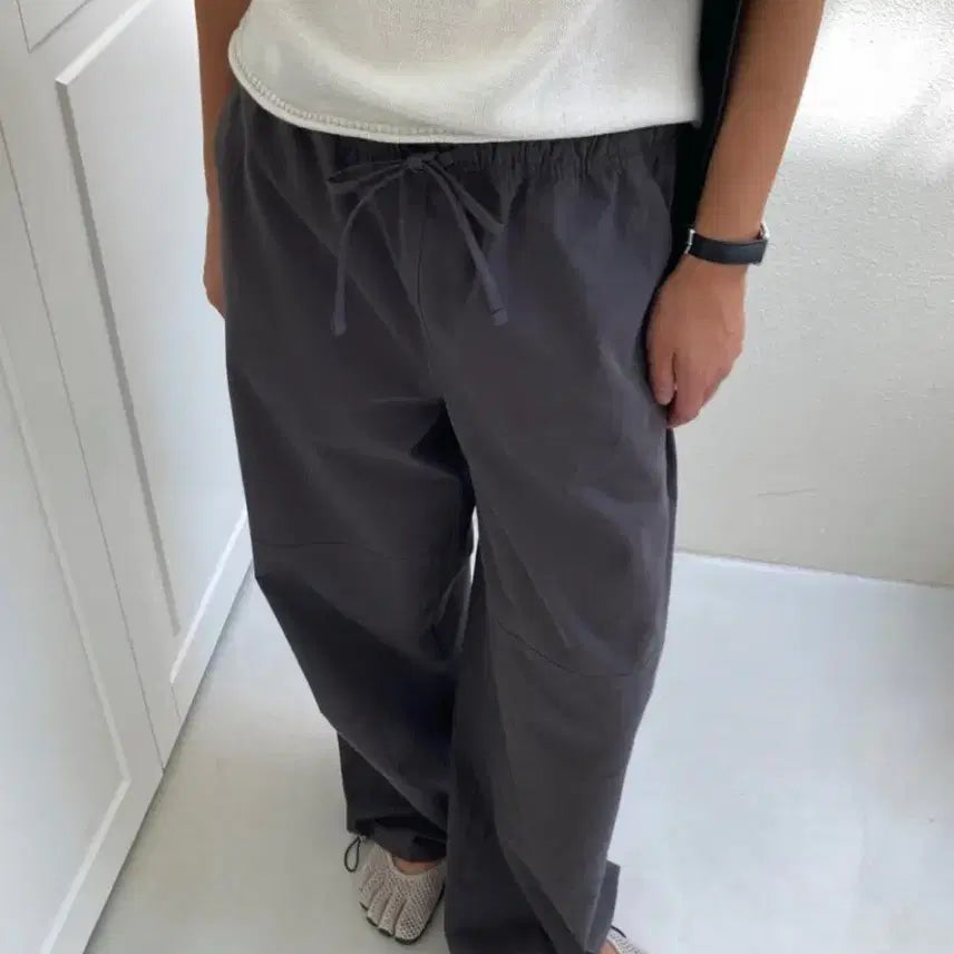 [BUNJANG] Romanticize Cotton Pants Black / romanticize 로맨티사이즈 코튼 팬츠 블랙