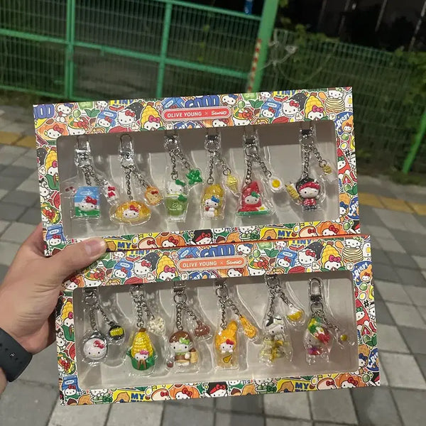 [BUNJANG] Olive Young Sanrio Collaboration Keychain Bundle Set / 올리브영 산리오 키링 세트 일괄 판매