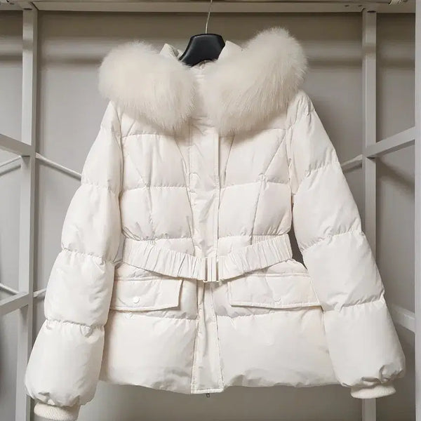 [BUNJANG] Jigott Fox Fur Goose Down Padding Vest / 상태좋음 지고트 폭스퍼 구스다운 패딩