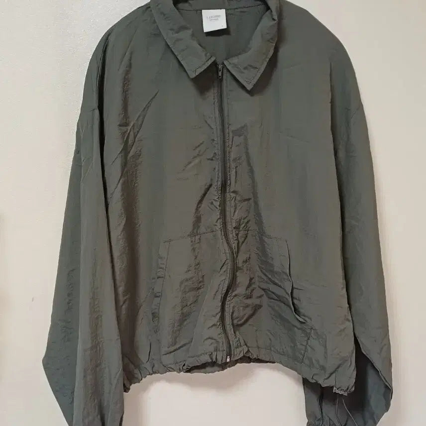 [BUNJANG] Unisex Windbreaker Jacket / (옷정리)먹색 바람막이