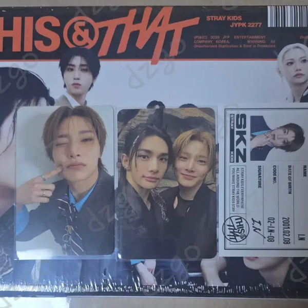 [BUNJANG] Stray Kids THIS ver. I.N Set / Straykids This ver. I.N set 디스버전 아이엔