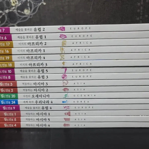 [BUNJANG] World Info Volume 16 Bundle Set / 월드인포 16권 일괄