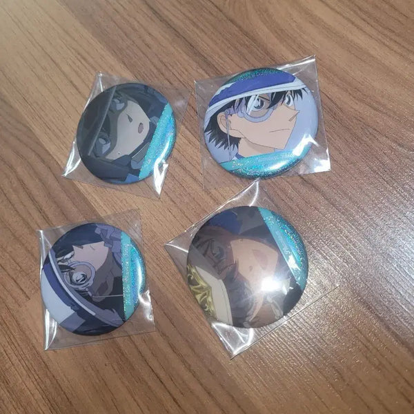 [BUNJANG] Detective Conan Kaito Kid Can Badge Bundle / 코난 괴도키드 캔뱃지 일괄 판매