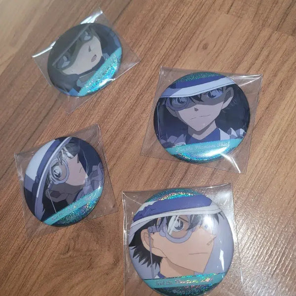 [BUNJANG] Detective Conan Kaito Kid Can Badge Bundle Set / 코난 괴도키드 캔뱃지 일괄 판매
