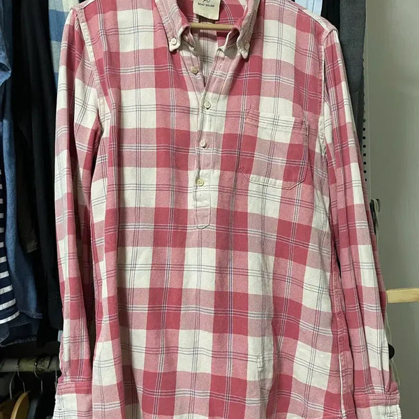 [BUNJANG] REMI RELIEF Checked Cotton Shirt / 레미릴리프 체크 셔츠