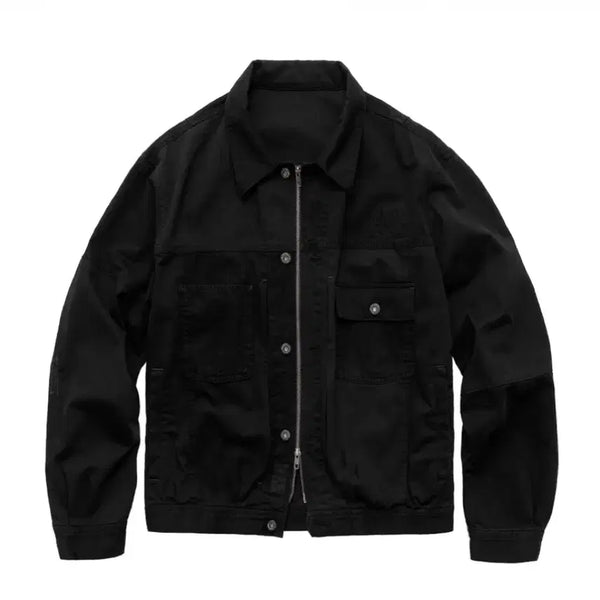 [BUNJANG] Politeu Destoryed Sashiko Trucker Jacket 26ss / [2] 폴리테루 데미지드 사시코 트러커 26ss