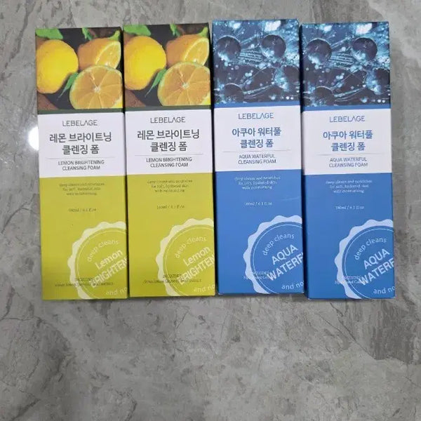 [BUNJANG] Leveredge Cleansing Foam 4-Pack / 르베라쥬 클렌징폼 4개판매. 택포