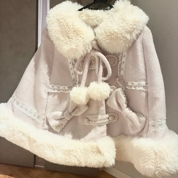 [BUNJANG] Liz Lisa Poncho Cape / 리즈리사 판초 케이프 망토 양산형 양지뢰 지뢰계 노에미 시허니