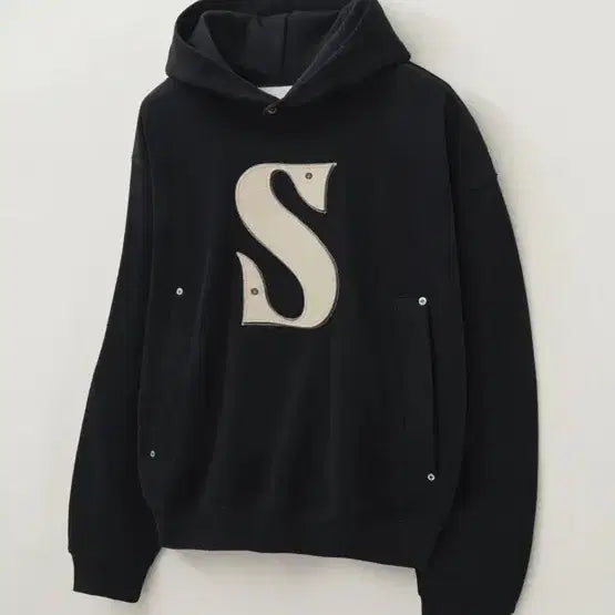 [BUNJANG] Seter Hooded Sweatshirt Black / 세터 후드티