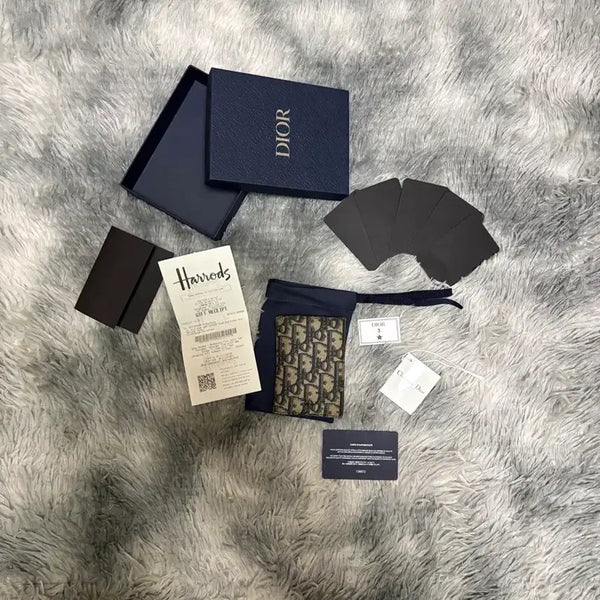 [BUNJANG] Dior Oblique Organizer Beige / 디올 오블리크 오거나이저 풀구성