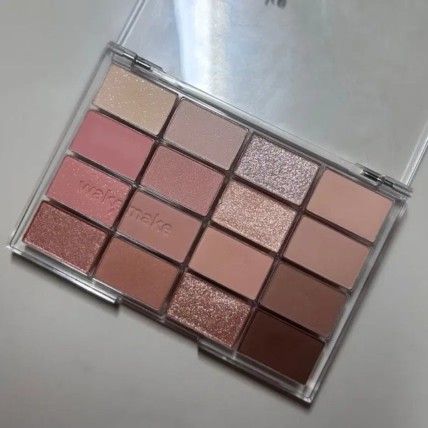 [BUNJANG] WAKEMAKE Soft Blurring Eye Palette 03 Sunset Blurring / 웨이크메이크 소프트 블러링 아이팔레트(단품)  03 선셋블러링 화장품 가을웜 봄웜 메이크업 라이트 뮤트