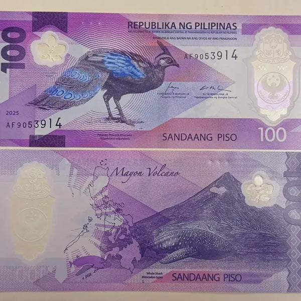 [BUNJANG] Philippines 2025 100 Piso Polymer Banknote Uncirculated / 필리핀 2025  100페소 완전미사용 폴리머
