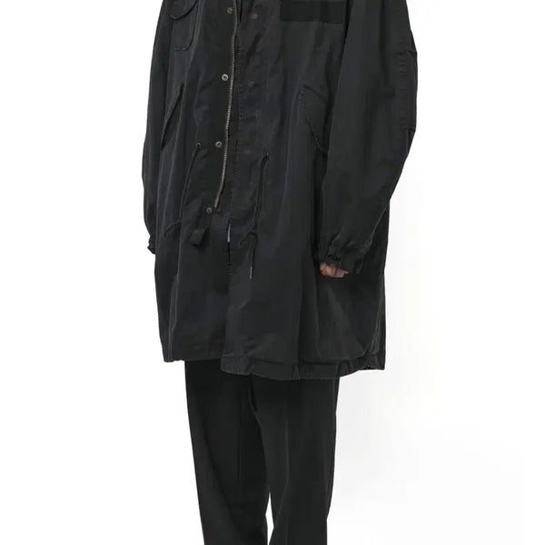 [BUNJANG] Earlesgo M65 Fishtail Land Parka Black / 3회착 L) 이얼즈어고 m65 피쉬테일 랜드파카 블랙