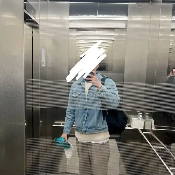 [BUNJANG] Levi's Denim Jacket Light Blue Size L / 리바이스 데님자켓 라이트블루 L사이즈