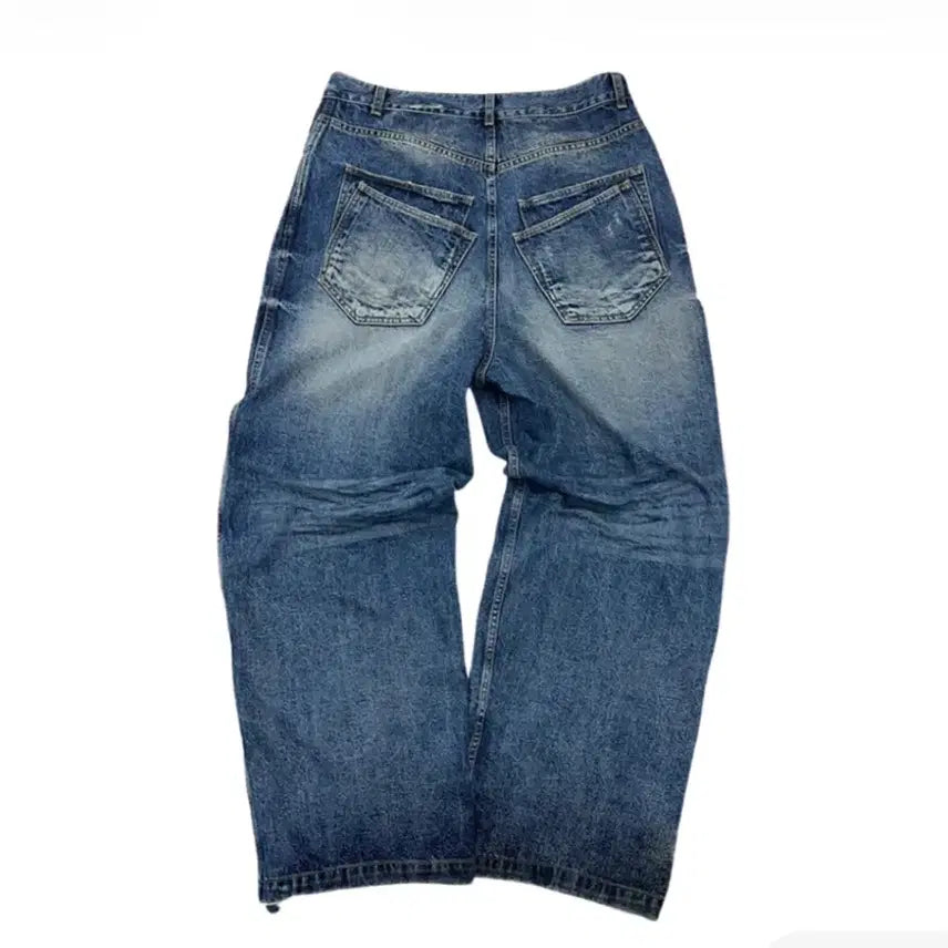 [BUNJANG] Nonnode Double Pocket Japanese Denim Mid Blue / [3] 논노드 더블포켓 재패니즈 데님 미드 블루